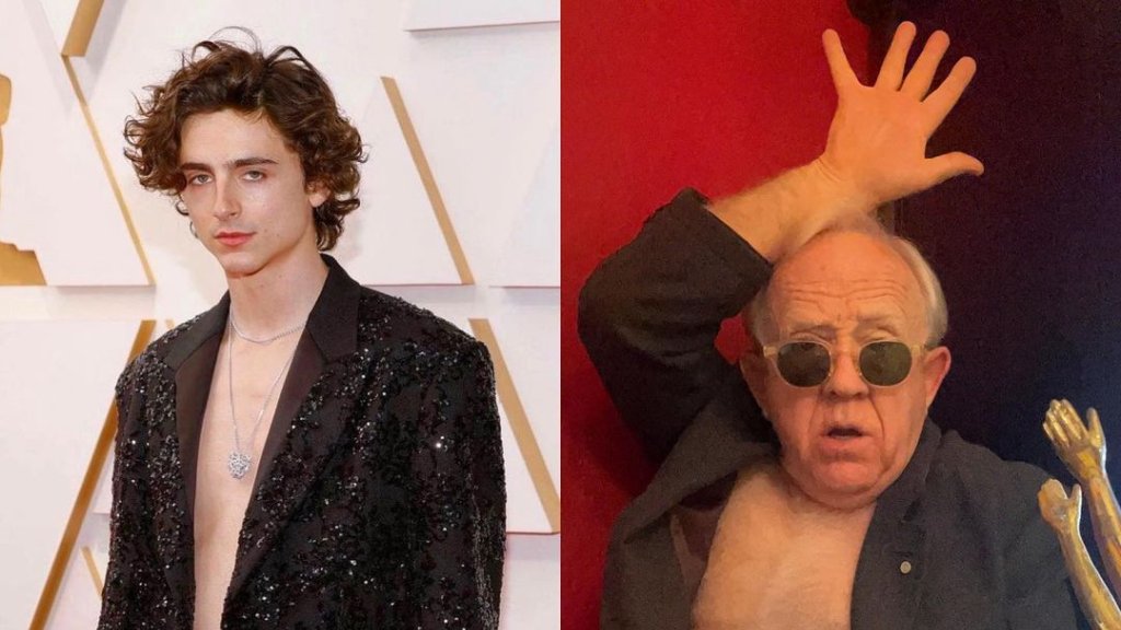 Leslie Jordan zollt Tribut an Outfit von Timothée Chalamet