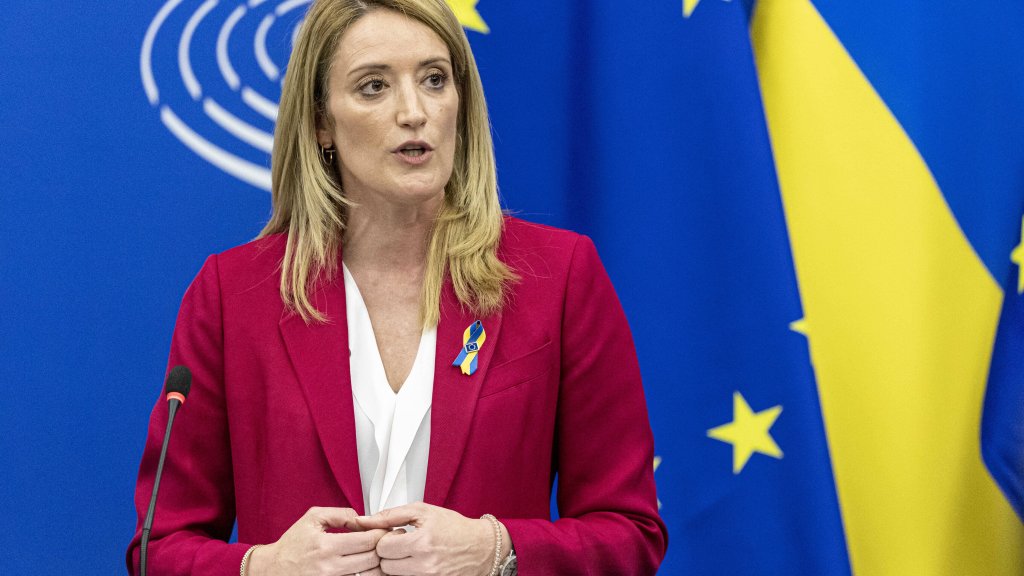 EU-Parlamentspräsidentin fordert mehr Geschlossenheit // © IMAGO / PanoramiC