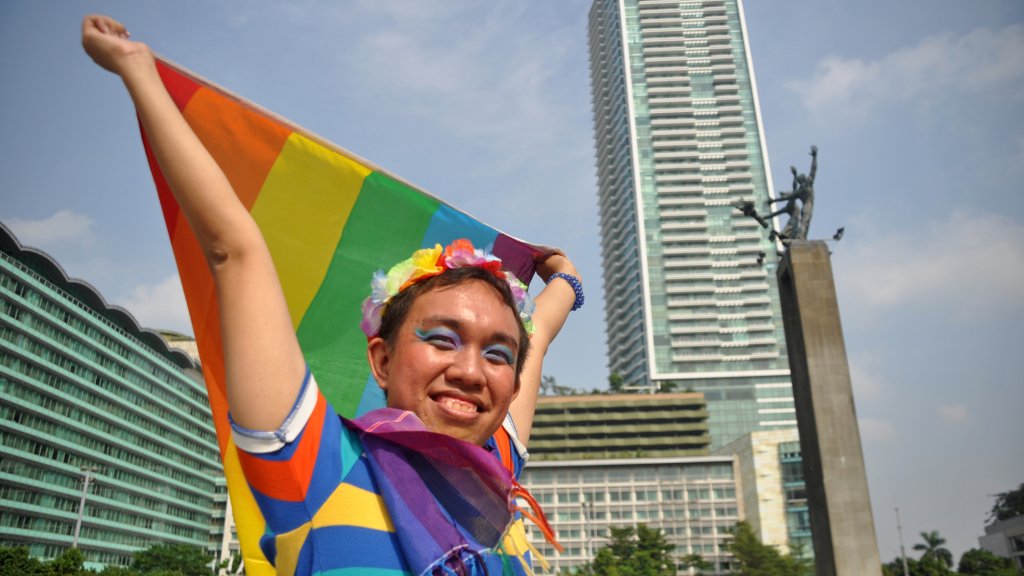 Indonesien will Regenbogenflaggen verbieten // © danikancil 