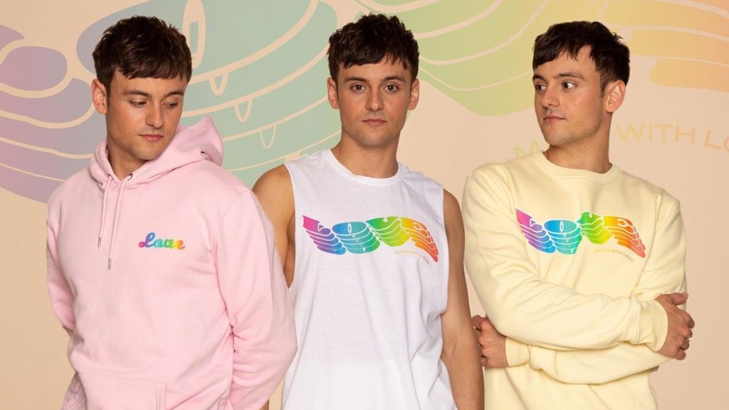 Pride-Merchandise von Tom Daley für einen guten Zweck