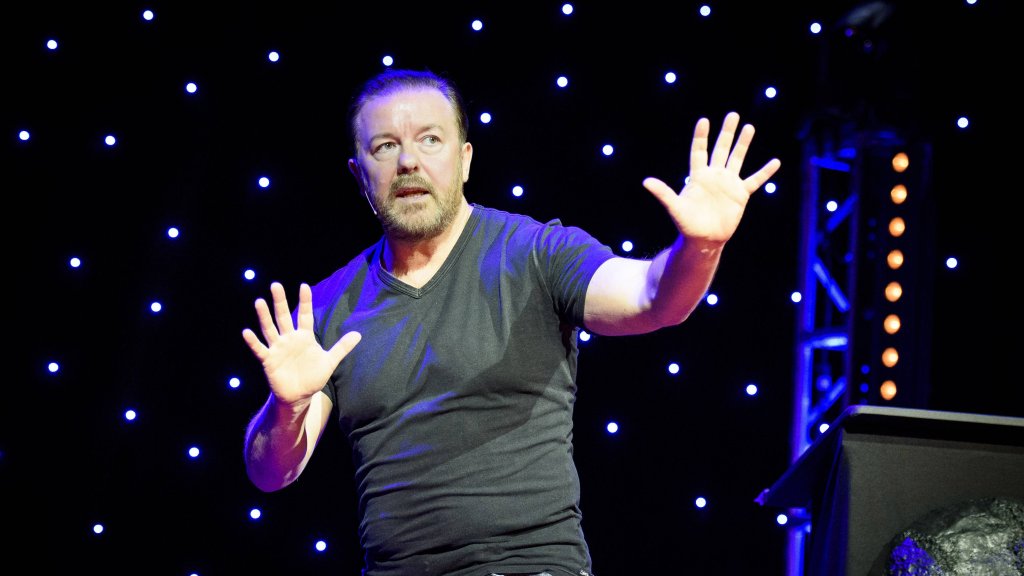 Ricky Gervais feiert größten Netflix-Erfolg