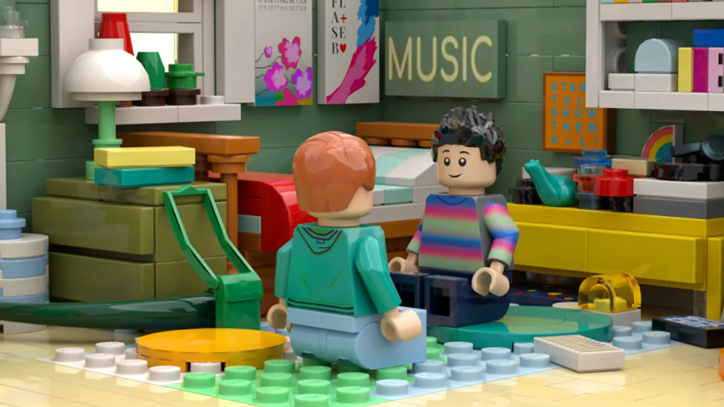 Fans schlagen Lego Charlie Springs Zimmer „Heartstopper“ vor
