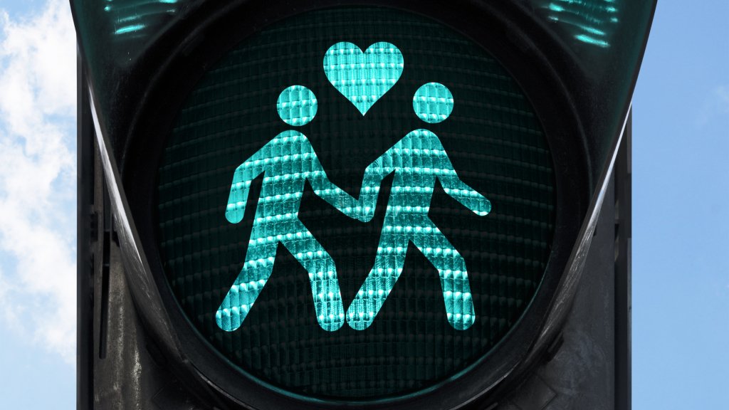 Posse um Ampelmännchen