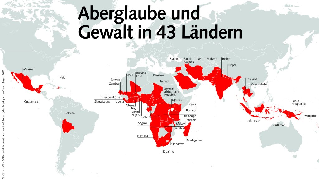 Immer mehr Länder glauben wieder an Hexen und Teufelsanbeter 