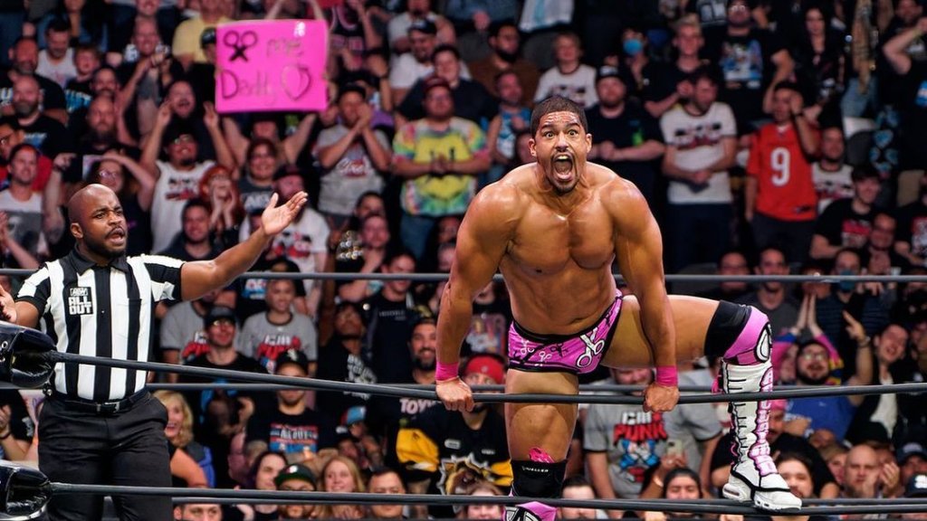 Wrestler Anthony Bowens und Max Caster gewinnen AEW-Titel