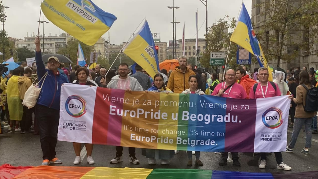 Erster CSD inmitten des Krieges