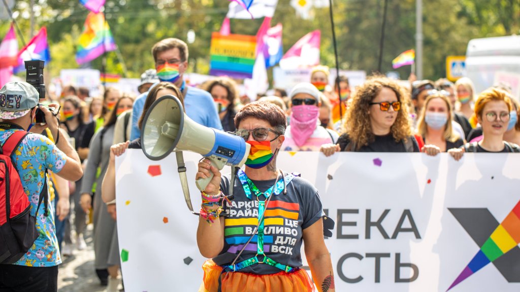 Erster CSD inmitten des Krieges