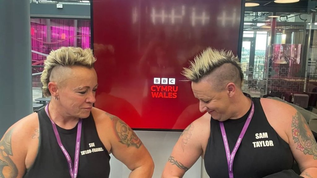 Sue Taylor-Franklin und Sam Taylor // © instagram.com/sam_taylor_welsh_strongwoman