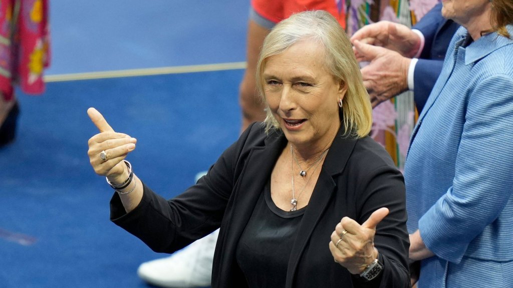 Martina Navratilova hat Kehlkopf- und Brustkrebs