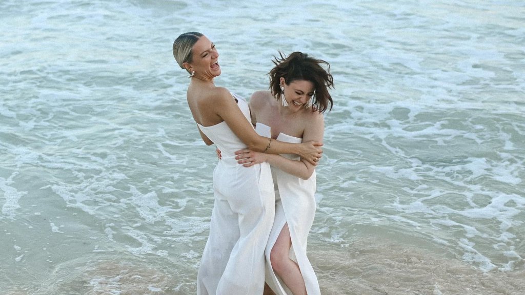 Juliette Schoppman und Tahnee Schaffarczyk haben geheiratet
