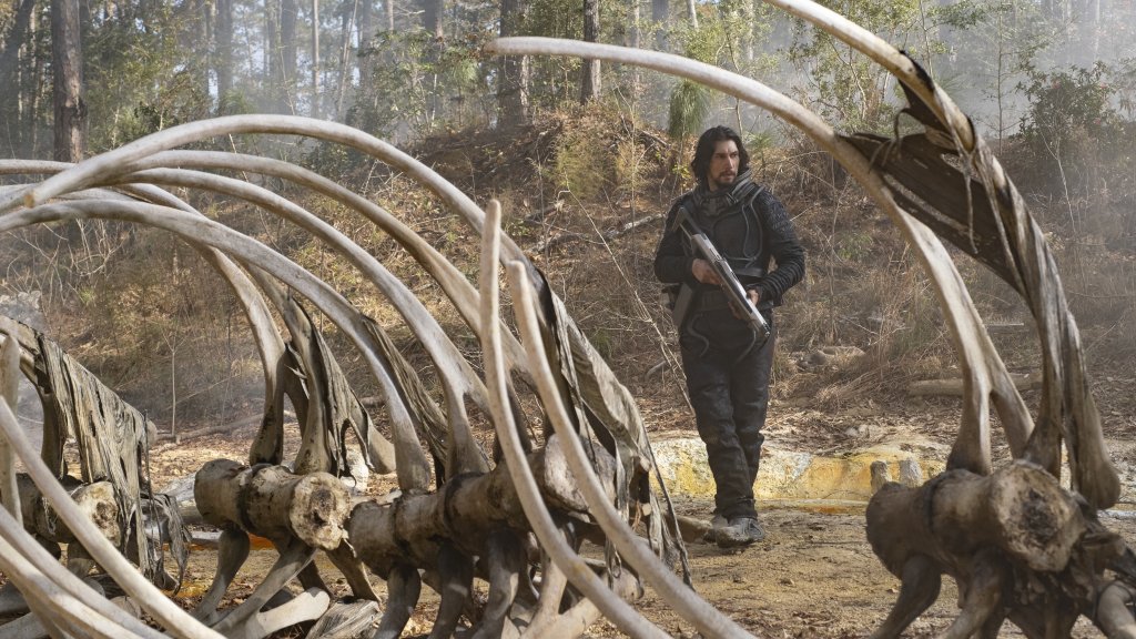 Adam Driver in "65" // © 2022 CTMG, Inc. All Rights Reserved