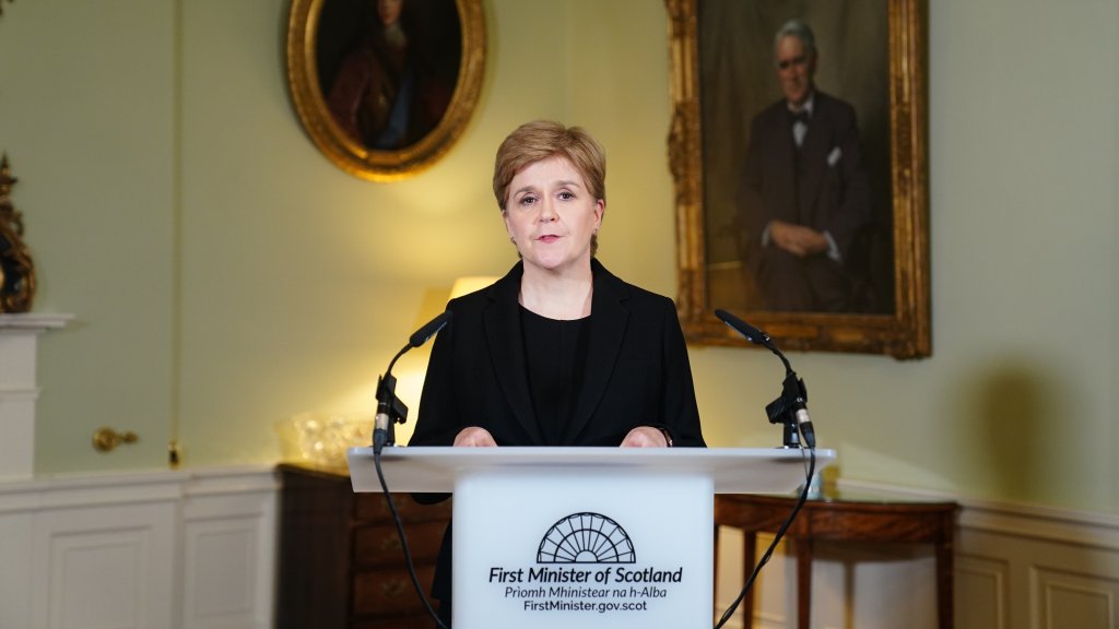Rücktritt in Schottland!
