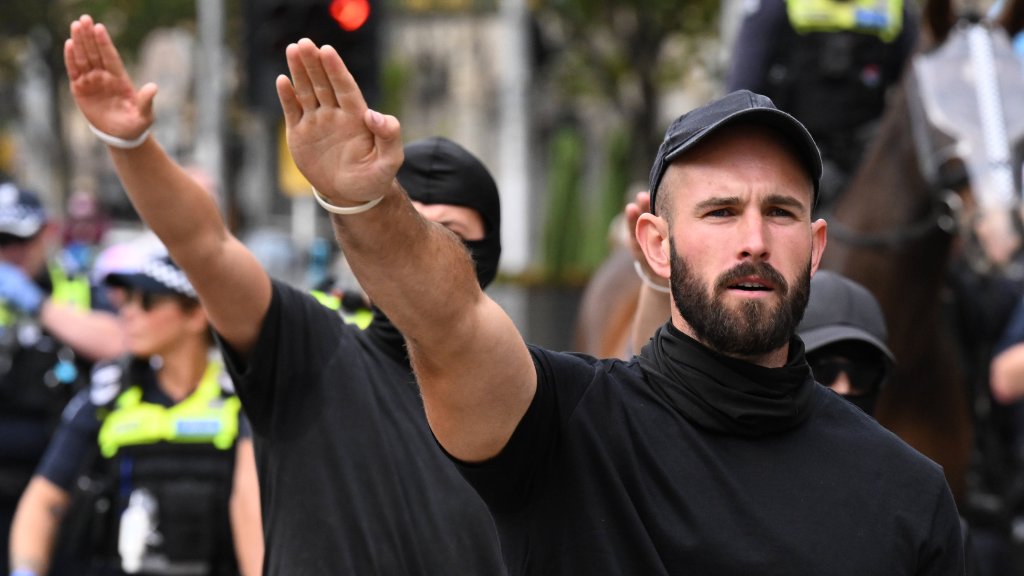 Posie Parkers Anti-Trans-Veranstaltung in Melbourne