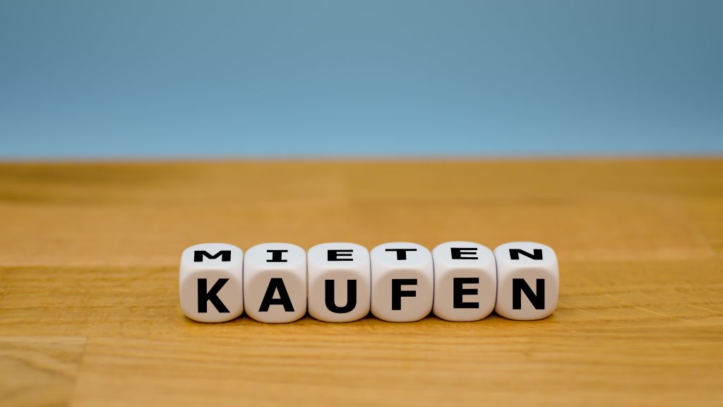 Lieber mieten statt kaufen?