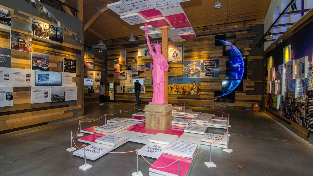 Blick in die Ausstellung // © BallinStadt