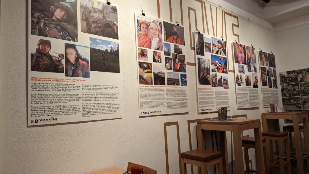 Ukraine-Ausstellung // © Münchner Aids-Hilfe e.V.