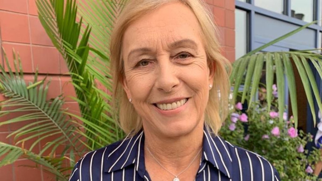 Martina Navratilova ist wieder gesund