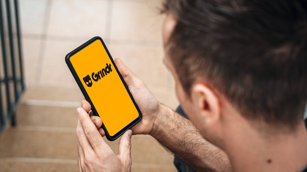 Warnung vor Grindr