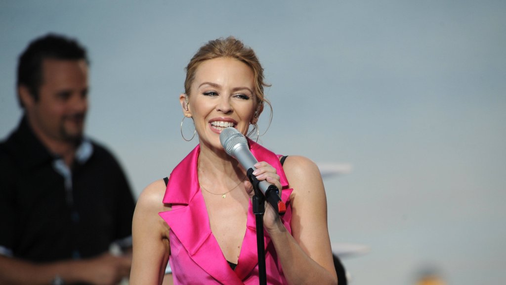 Kylie Minogue startet eine glamouröse Show in Las Vegas