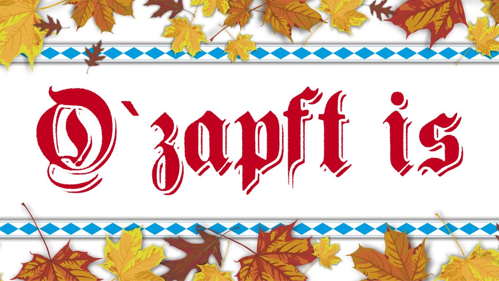 WIESN-WARM-UP IN DER DEUTSCHEN EICHE 