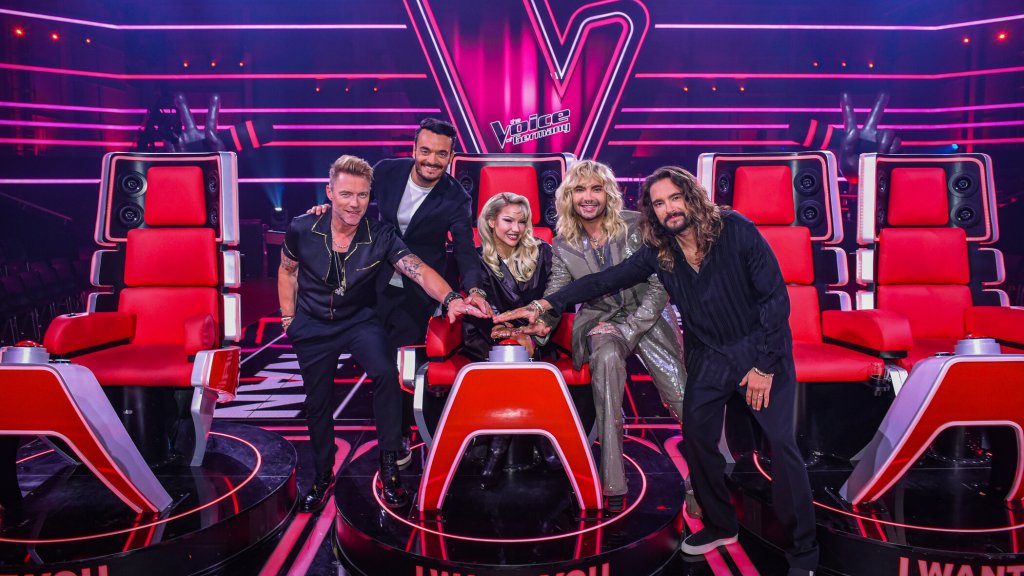Staffel 13 von „The Voice of Germany“ mit den Kaulitz-Zwillingen und Ronan Keating