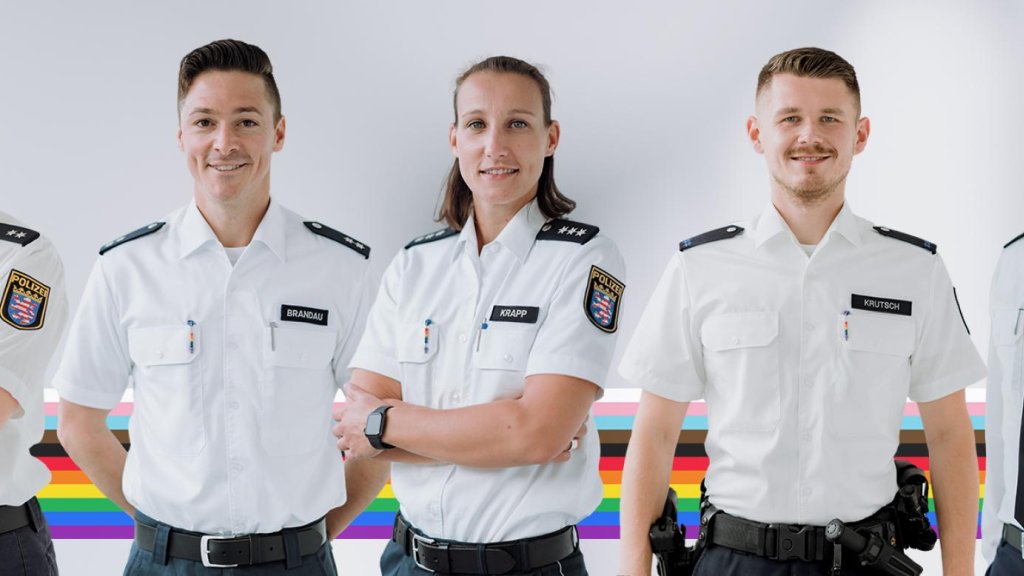 QUEERE POLIZISTEN STELLEN SICH VOR