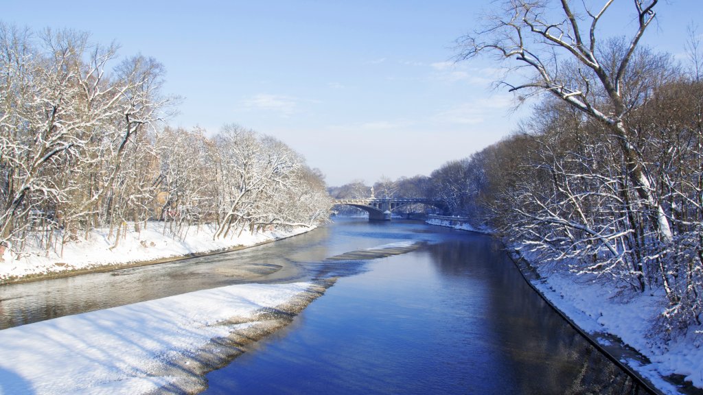 Lese-Lauftreff entlang der Isar