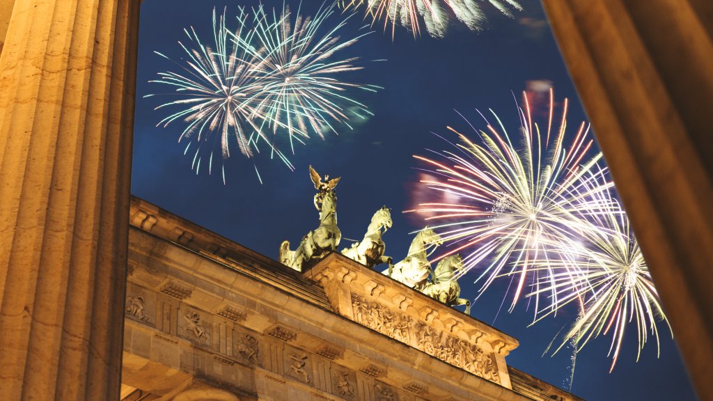 Silvesterparty am Brandenburger Tor