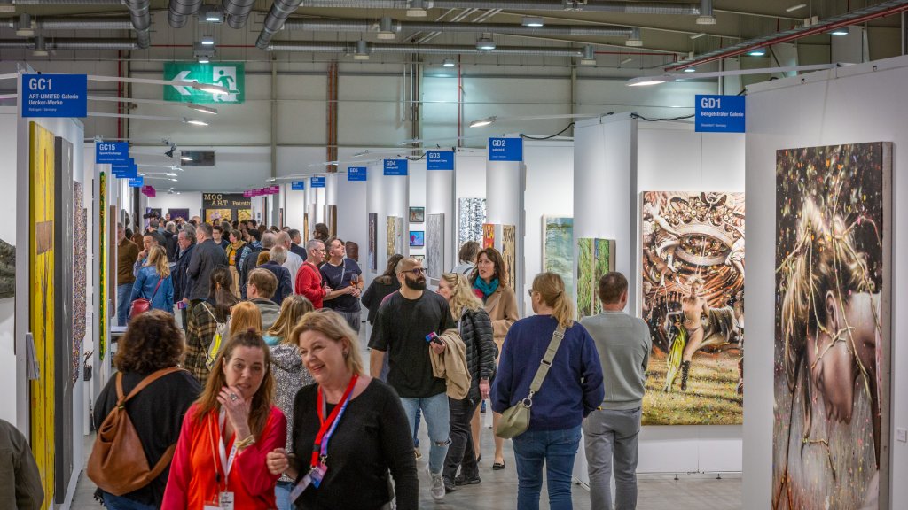 Kunstmesse mit neuen Talenten // © holger peters