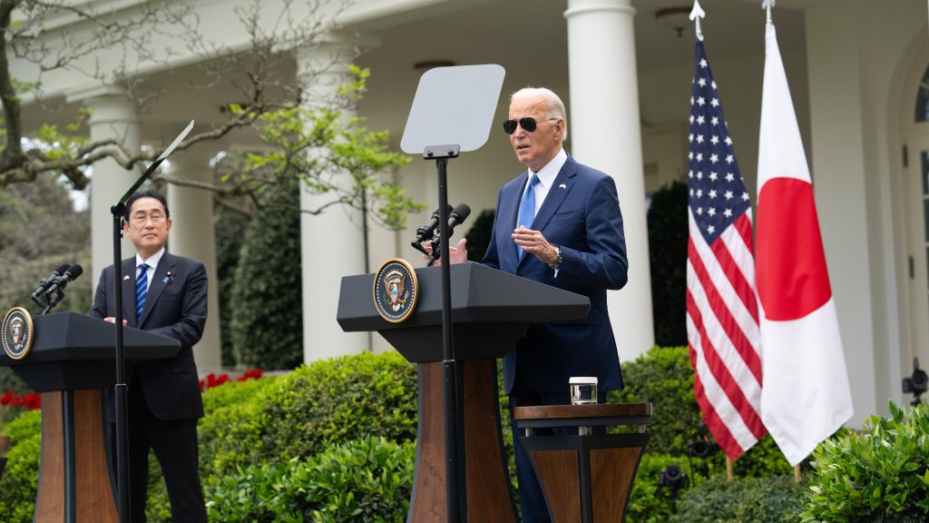 Out für Joe Biden