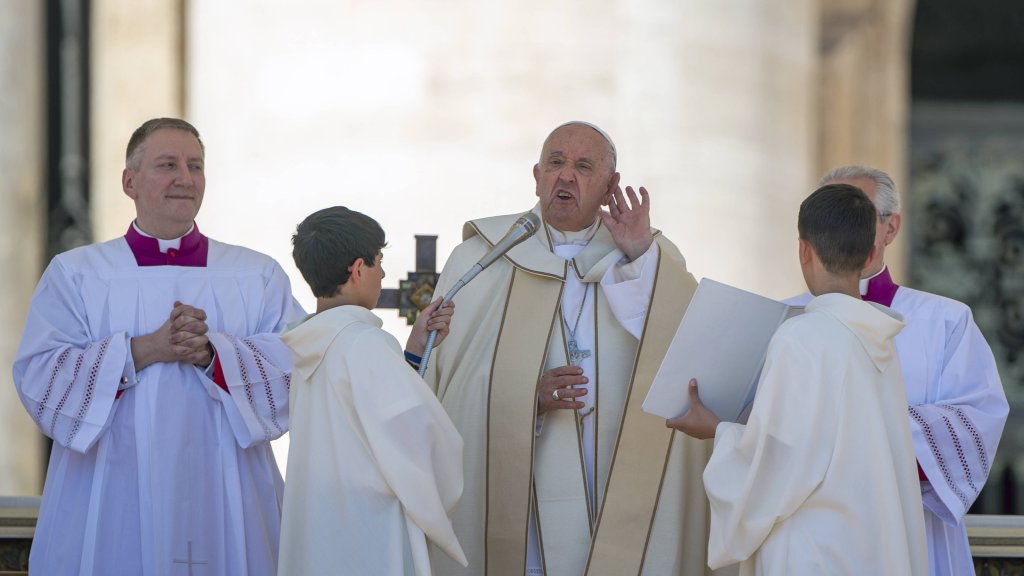 Entgleisung des Papstes