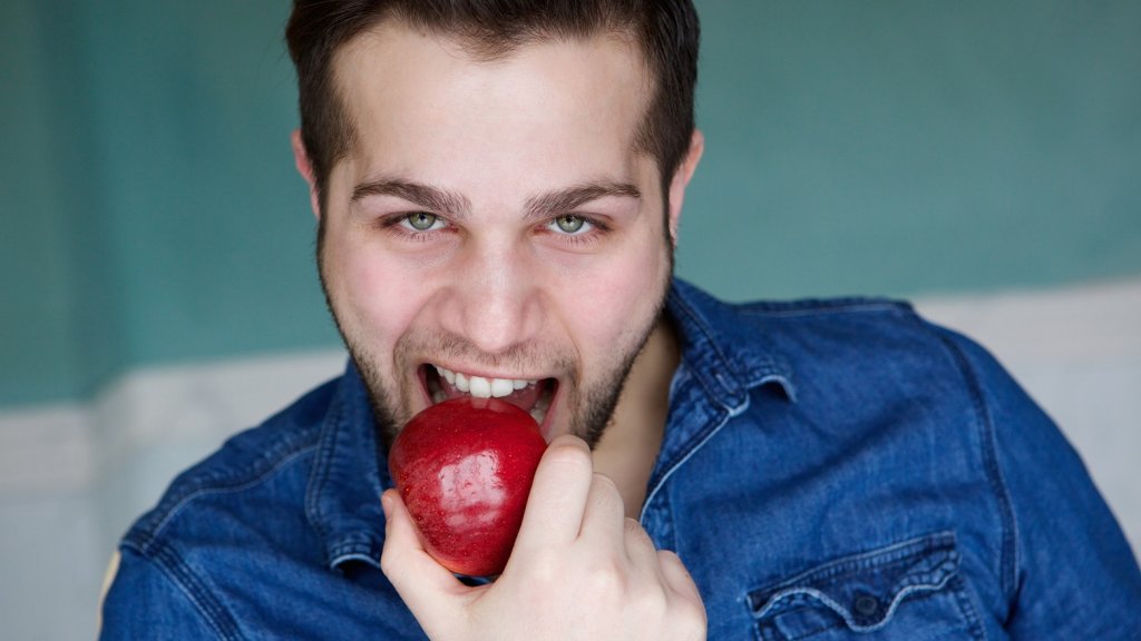 Steiler Zahn 