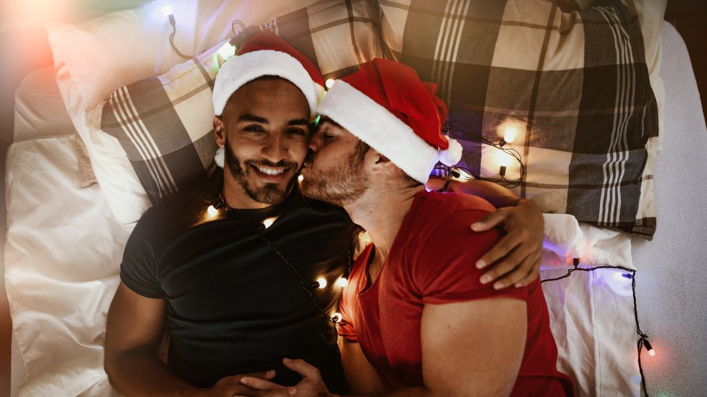 Weihnachten für schwule Paare 