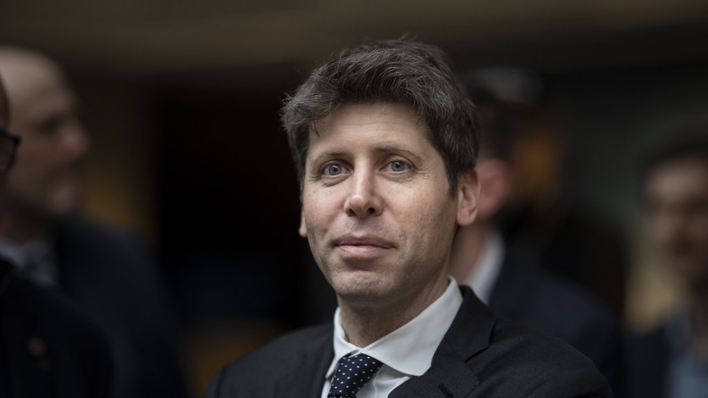 Kinderglück bei Sam Altman 