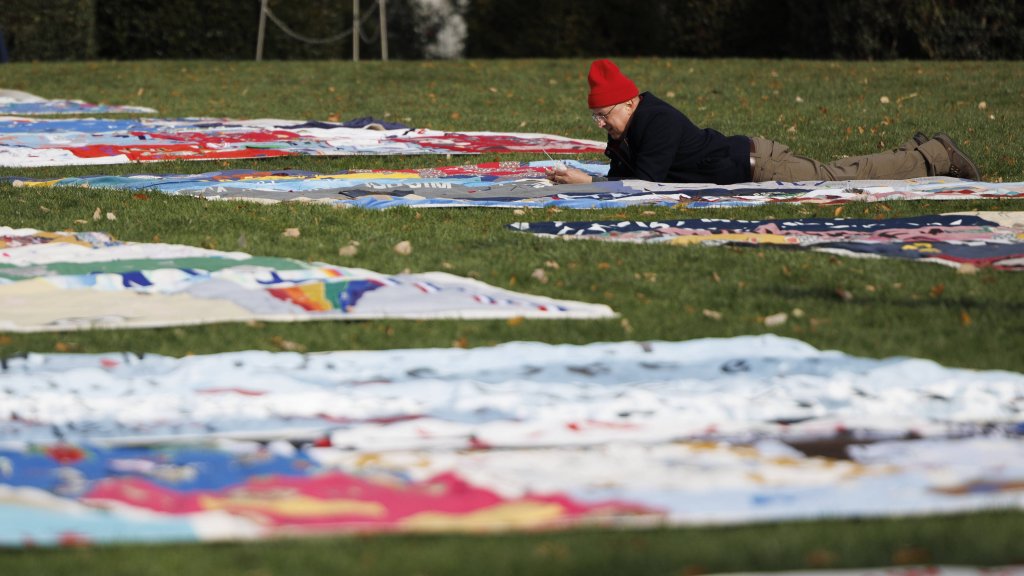 Aids-Quilt in Europa