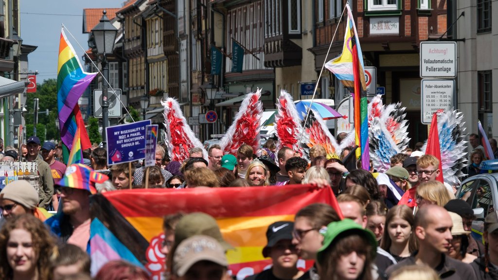 Anschlagspläne auf CSD Harz 