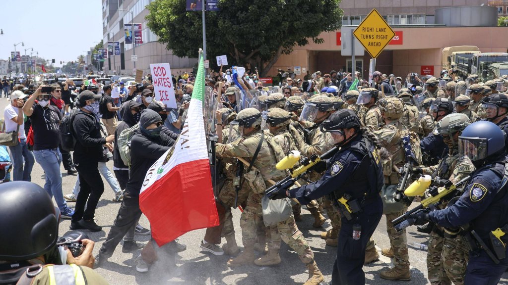 Eskalation in Los Angeles