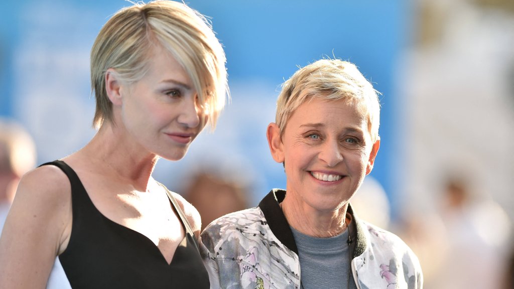 Ellen DeGeneres und de Rossi