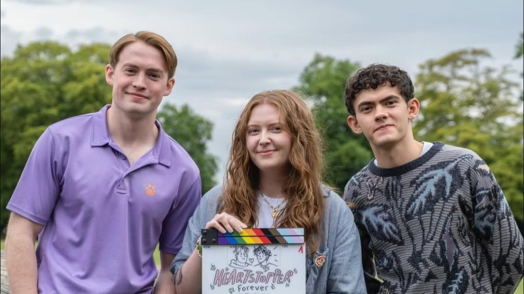 Drehschluss bei Heartstopper
