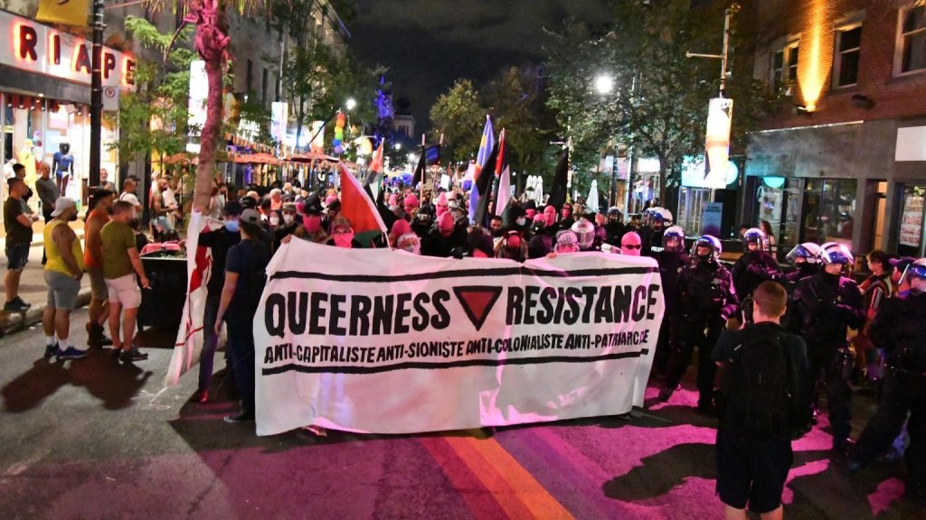 Tränengas-Einsatz beim Pride 