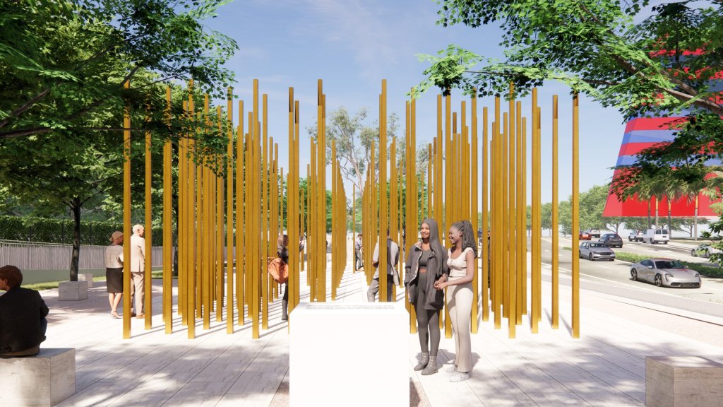 Aids-Denkmal in Hollywood