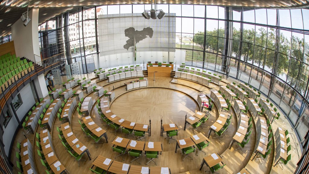 Rotstift in Sachsen