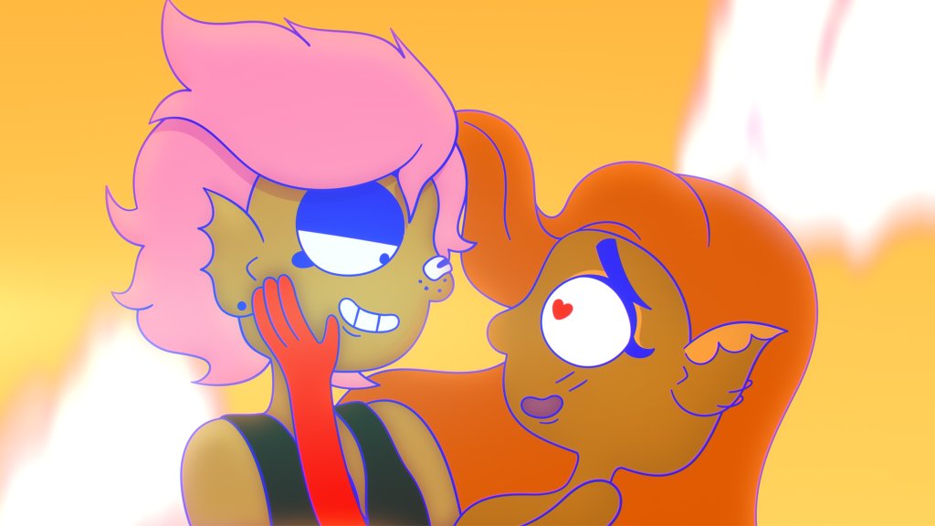 Szenenbild aus "Lesbian Space Princess" // © We Made A Thing Studios