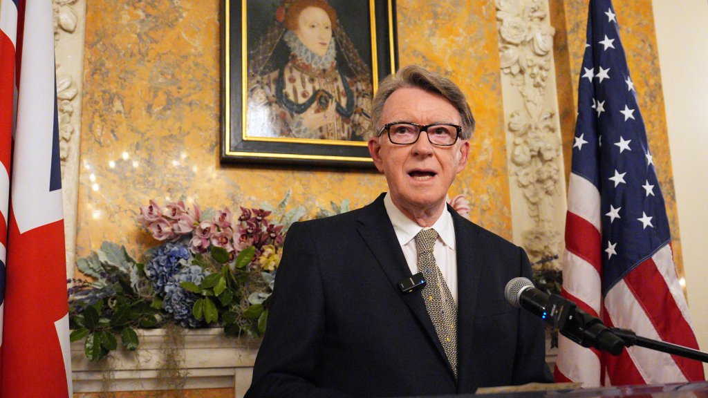 Peter Mandelson distanziert sich von Jeffrey Epstein