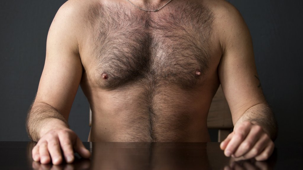 Schwule Männer mit Haaren