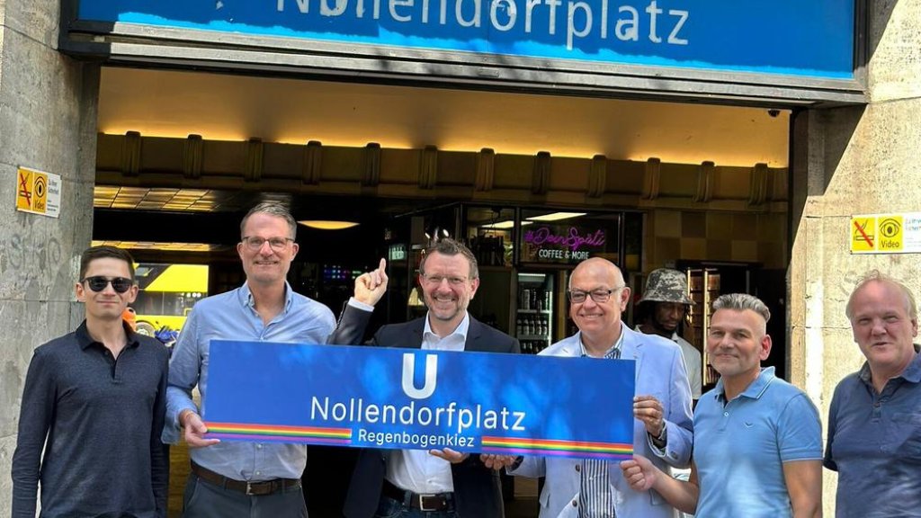 Nollendorfplatz: BVG nennt U-Bahn-Station nun Regenbogenkiez