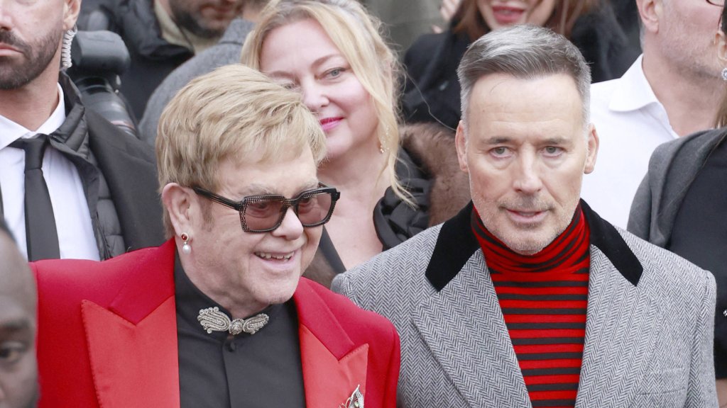 Elton John und David Furnish