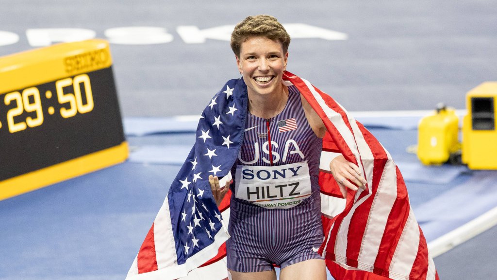 Nikki Hiltz gewinnt Bronze