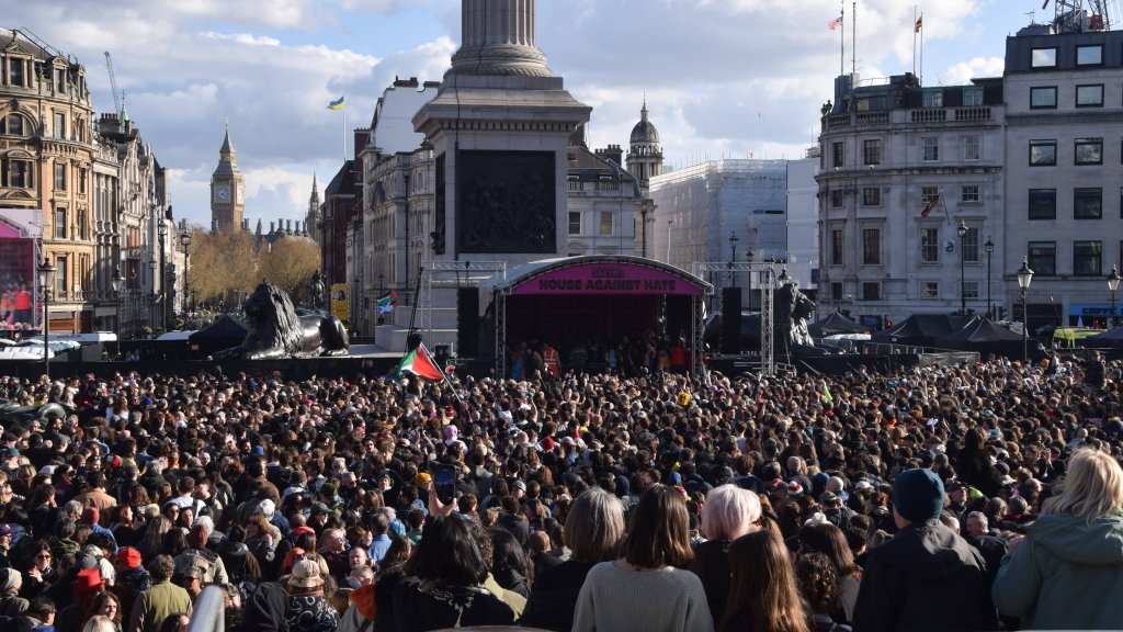 Massive Proteste in London 