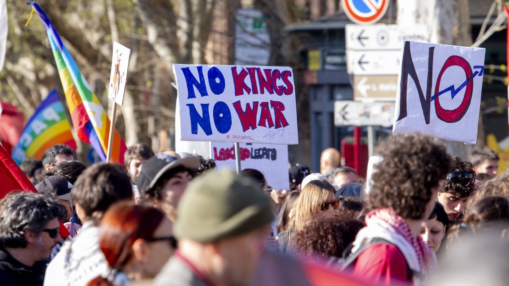 Proteste in Italien 